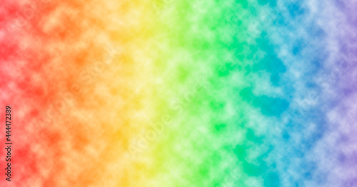 Beautiful rainbow color background with white spots