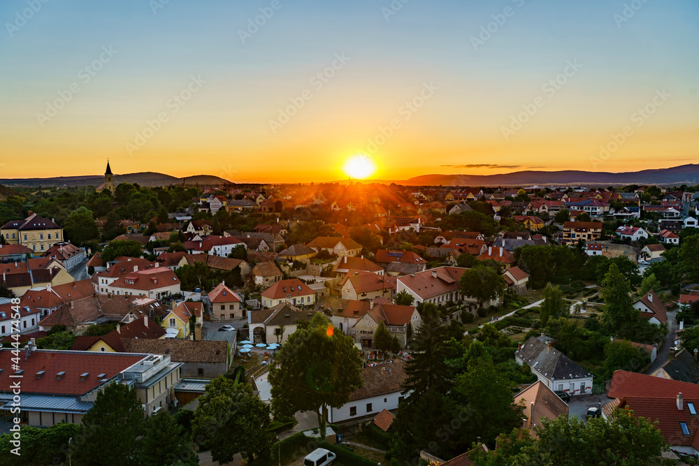 Veszprem city in Hungary
