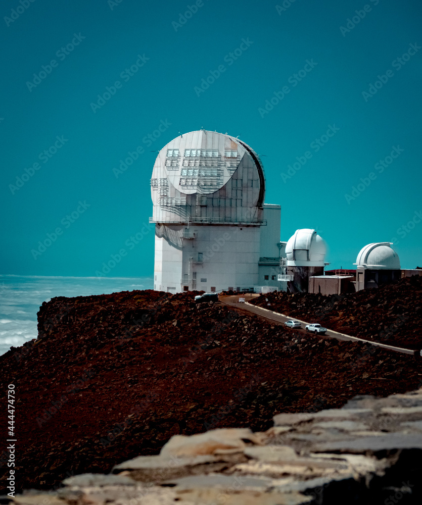 mount Haleakalā space survey station