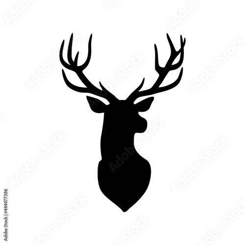 Deer head vector illustration