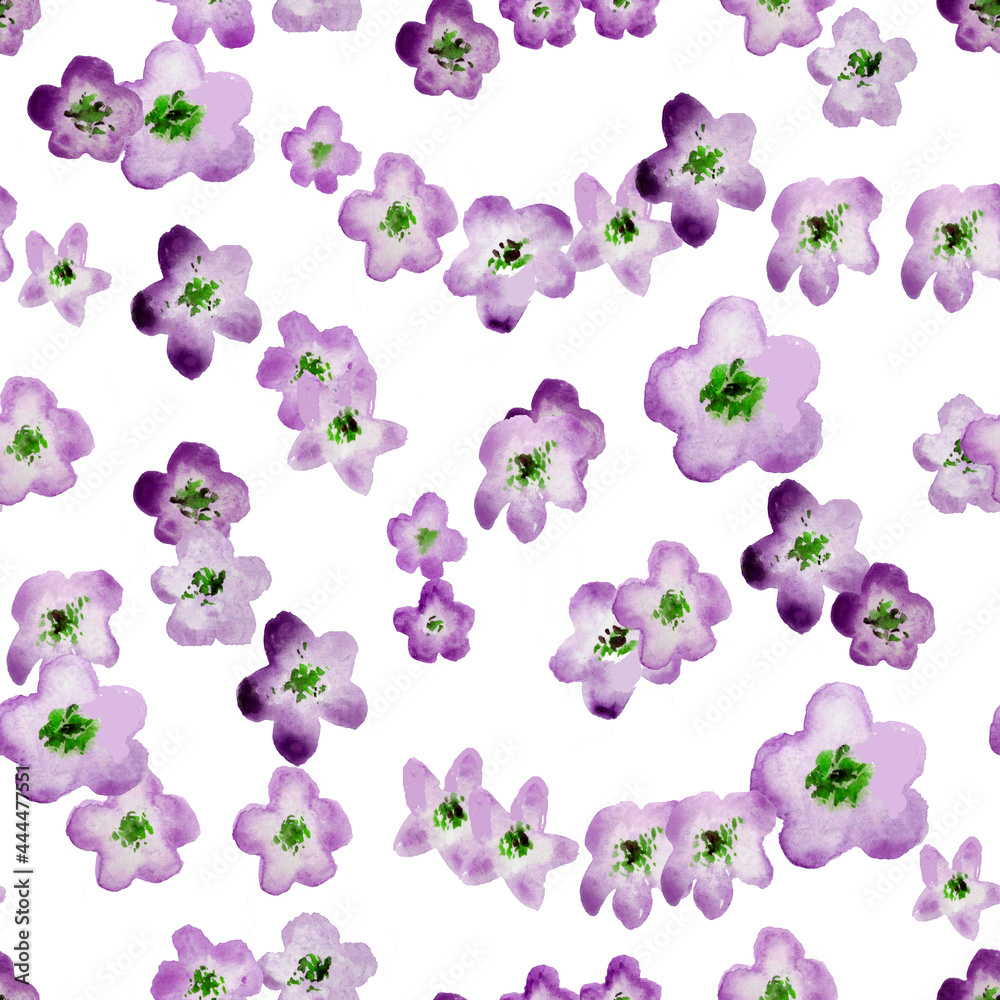 Naklejka premium pattern of flowers