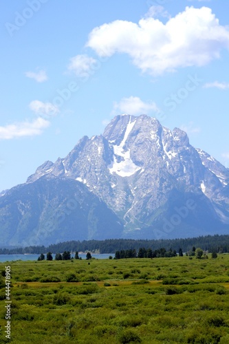 mountain landscape with sky