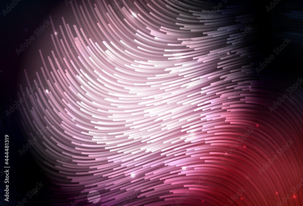 Dark Pink vector background with wry lines. Dark Pink vector background with wry lines.