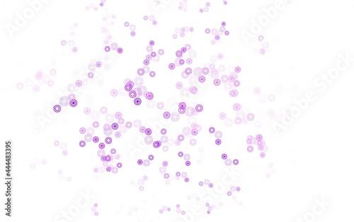Light Purple vector texture with disks.