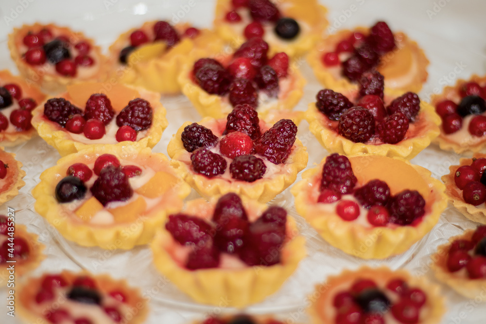 Red Fruit Basket Pastry Red Fruit Basket Pastry