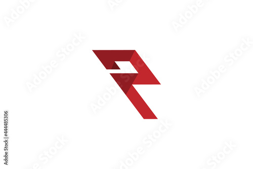 energy and letter P combination logo design with 3d and sense of depth. Free Download energy and letter P combination logo design with 3d and sense of depth. - GFXLoad