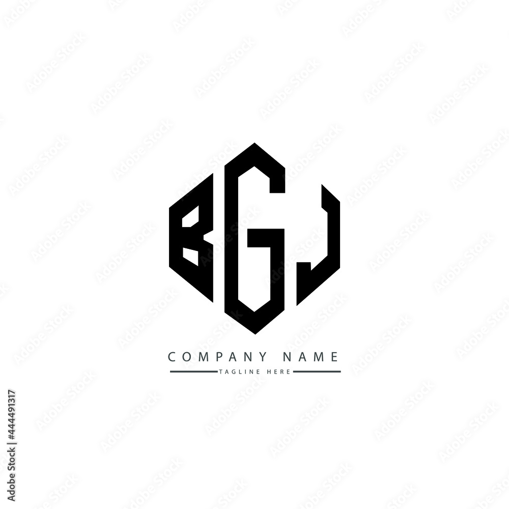 BGJ letter logo design with polygon shape. BGJ polygon logo monogram. BGJ cube logo design. BGJ hexagon vector logo template white and black colors. BGJ monogram, BGJ business and real estate logo. BGJ letter logo design with polygon shape. BGJ polygon logo monogram. BGJ cube logo design. BGJ hexagon vector logo template white and black colors. BGJ monogram, BGJ business and real estate logo.