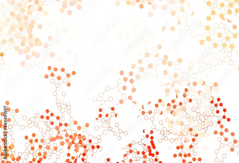 Light Red vector background with forms of artificial intelligence. Light Red vector background with forms of artificial intelligence.