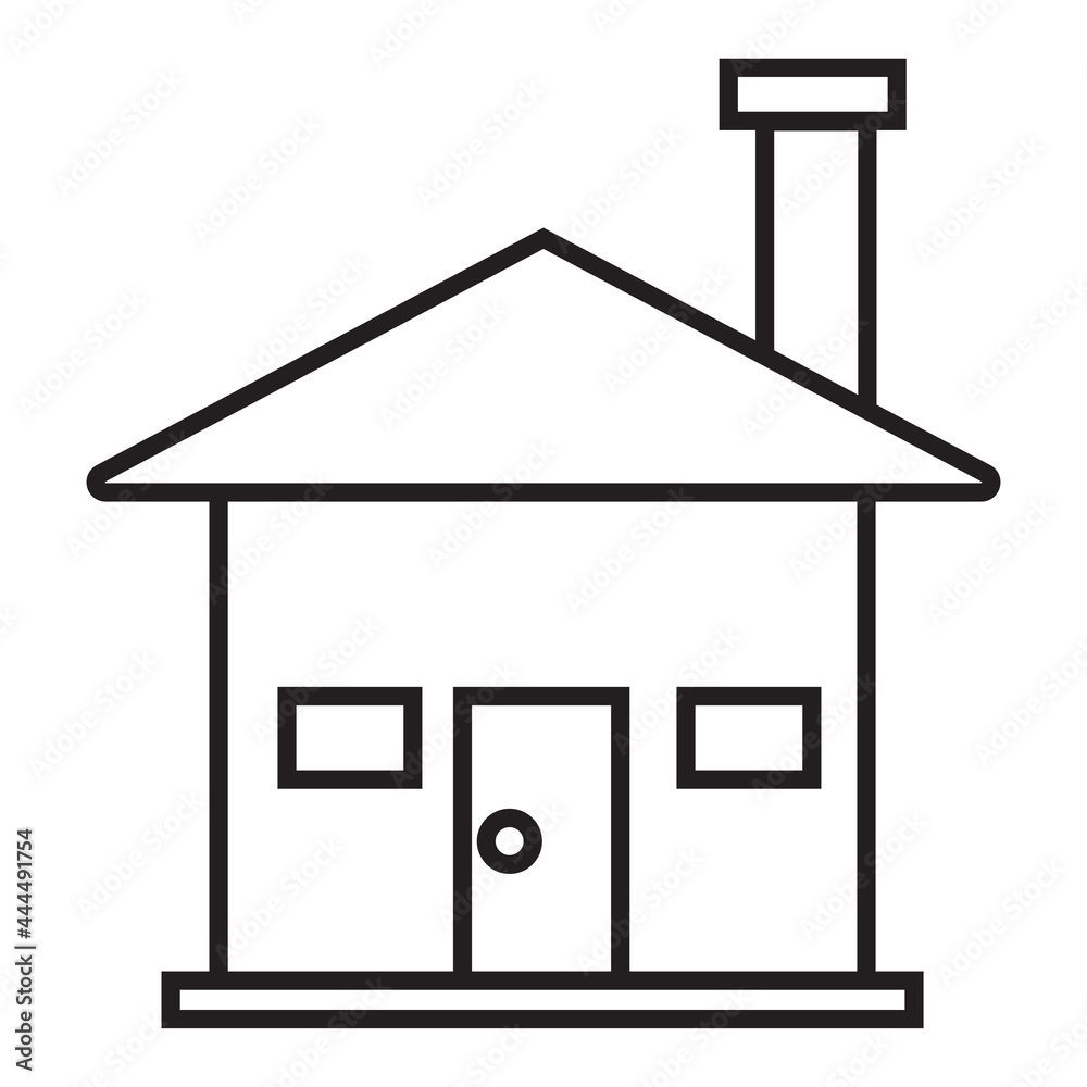 Home icon vector illustration Home icon vector illustration