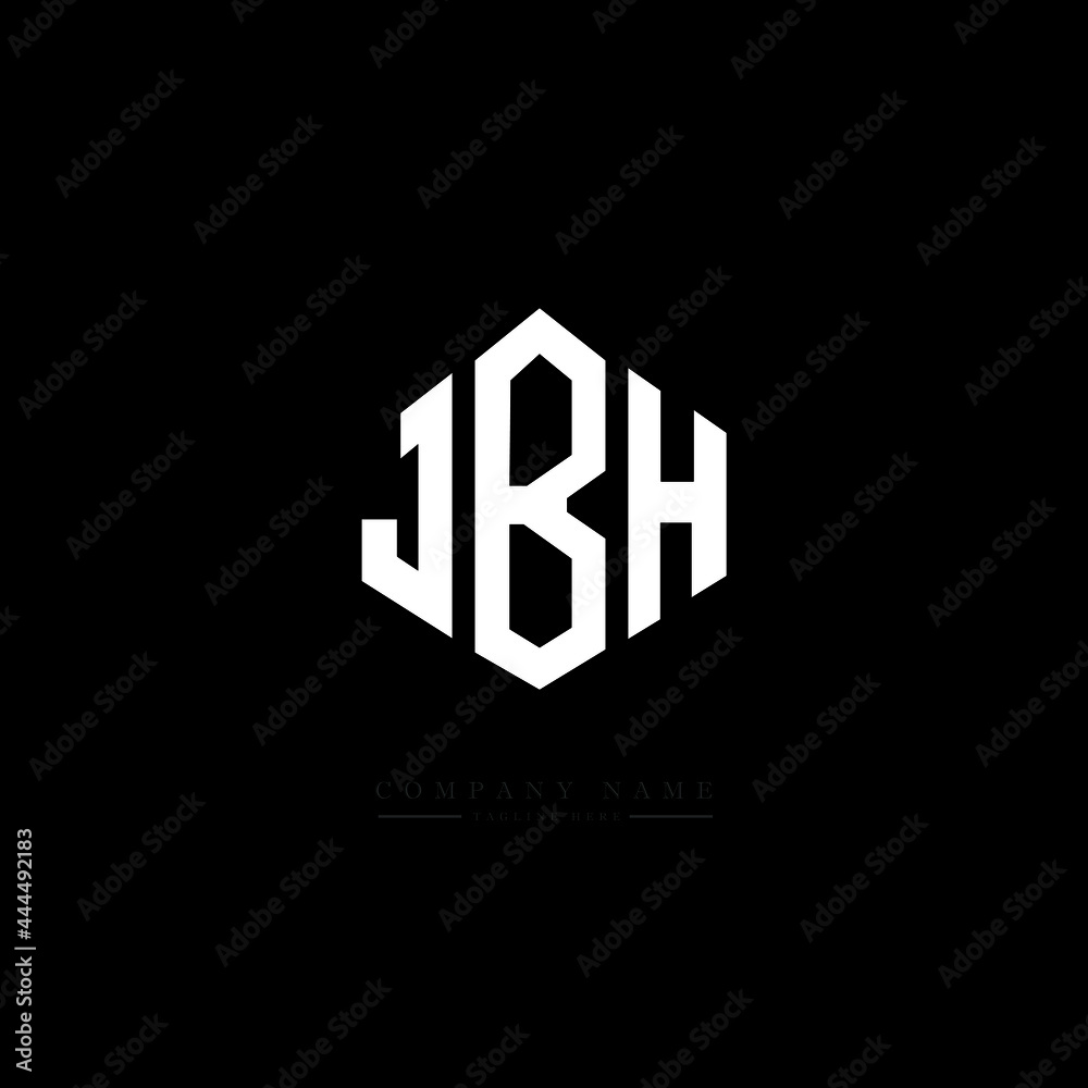 JBH letter logo design with polygon shape. JBH polygon logo monogram. JBH cube logo design. JBH hexagon vector logo template white and black colors. JBH monogram, JBH business and real estate logo. JBH letter logo design with polygon shape. JBH polygon logo monogram. JBH cube logo design. JBH hexagon vector logo template white and black colors. JBH monogram, JBH business and real estate logo.