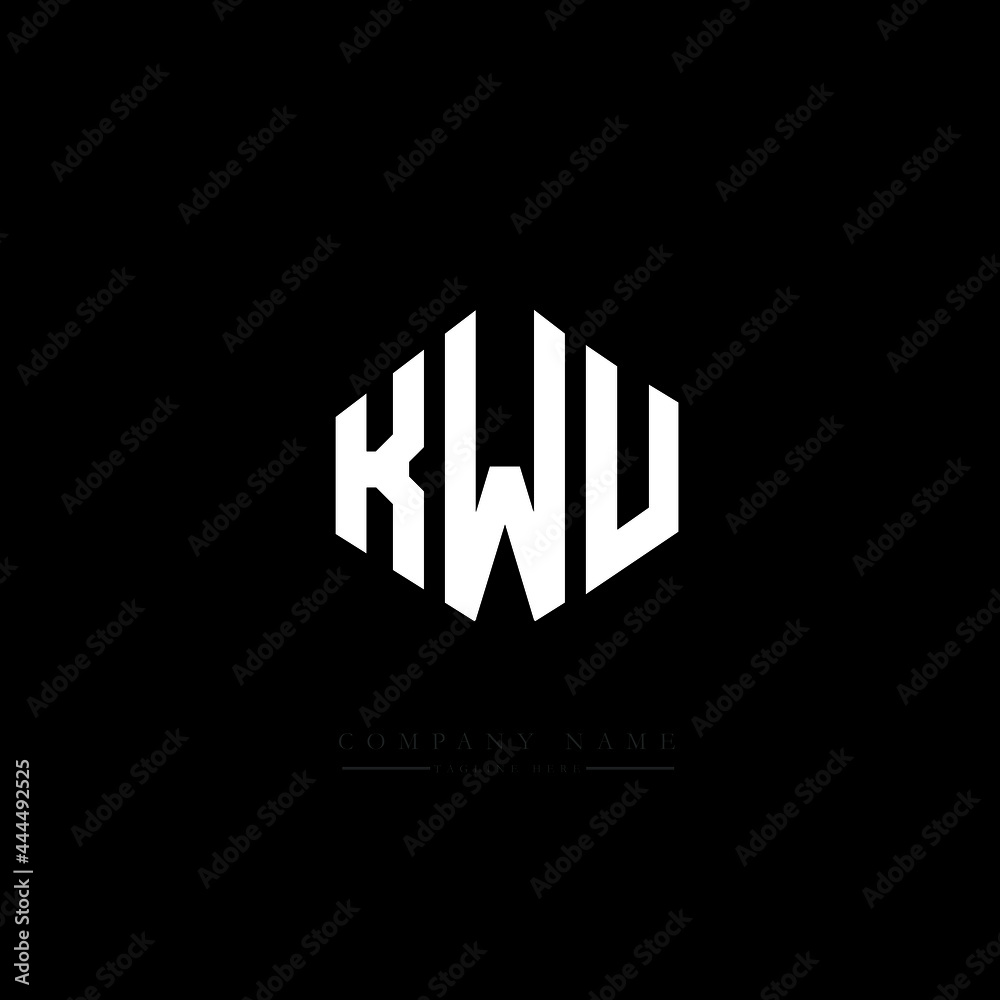 KWU letter logo design with polygon shape. KWU polygon logo monogram. KWU cube logo design. KWU hexagon vector logo template white and black colors. KWU monogram, KWU business and real estate logo. KWU letter logo design with polygon shape. KWU polygon logo monogram. KWU cube logo design. KWU hexagon vector logo template white and black colors. KWU monogram, KWU business and real estate logo.