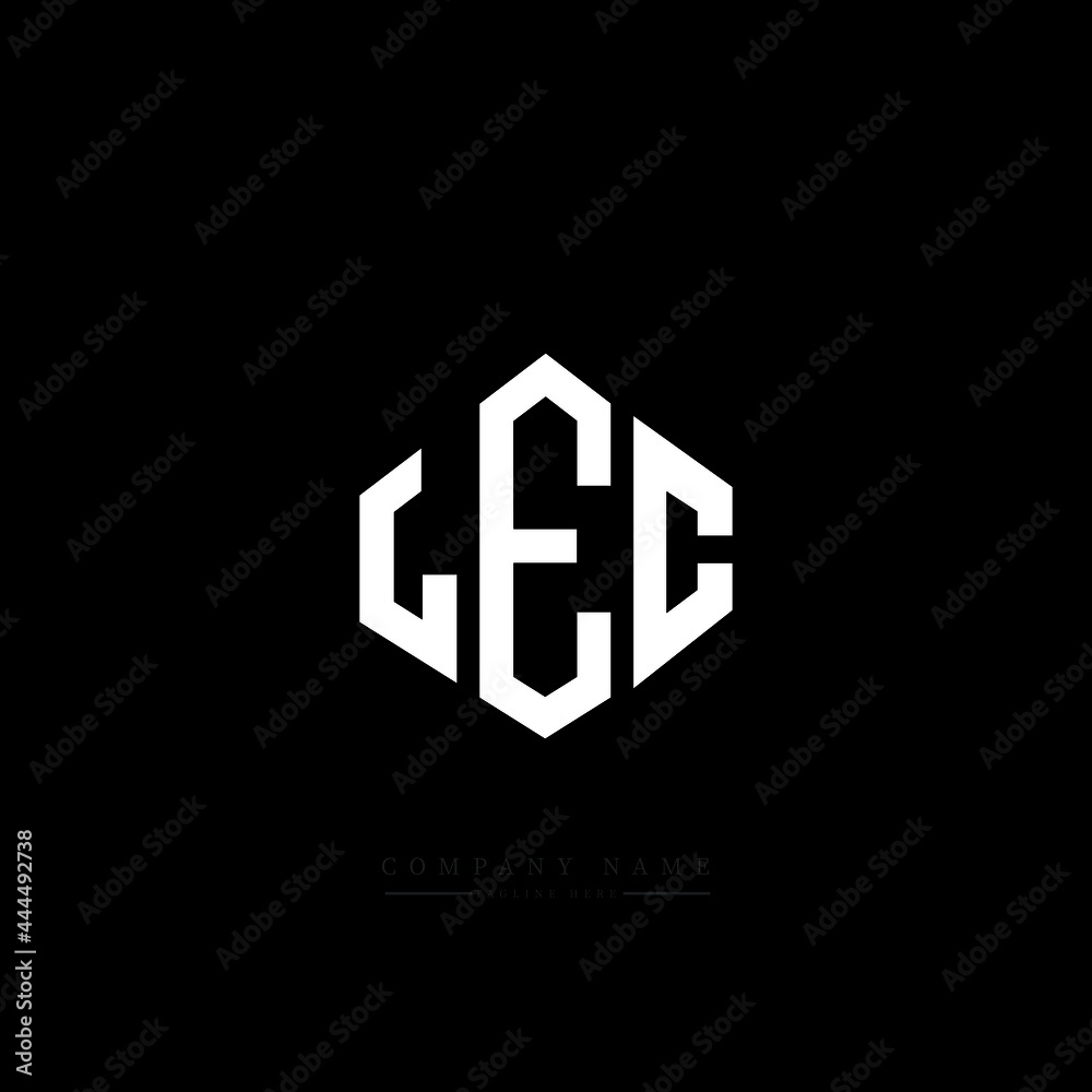 LEC letter logo design with polygon shape. LEC polygon logo monogram. LEC cube logo design. LEC hexagon vector logo template white and black colors. LEC monogram, LEC business and real estate logo. LEC letter logo design with polygon shape. LEC polygon logo monogram. LEC cube logo design. LEC hexagon vector logo template white and black colors. LEC monogram, LEC business and real estate logo.