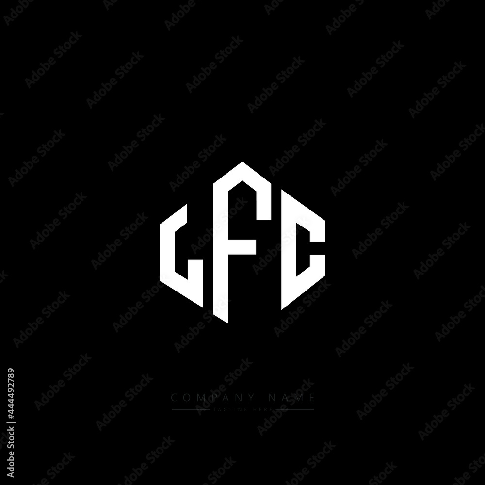 LFC letter logo design with polygon shape. LFC polygon logo monogram. LFC cube logo design. LFC hexagon vector logo template white and black colors. LFC monogram, LFC business and real estate logo. LFC letter logo design with polygon shape. LFC polygon logo monogram. LFC cube logo design. LFC hexagon vector logo template white and black colors. LFC monogram, LFC business and real estate logo.
