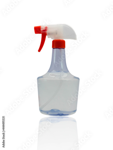 Spray bottle of fabric softener