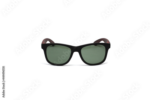 Black sunglasses isolated
