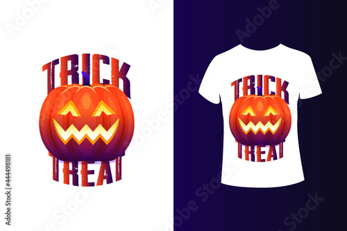 Halloween party -Halloween T-Shirt Design. Halloween Vector Graphic. Halloween T-Shirt illustration. Horns head devil t-shirt design. Beautiful and eye catching halloween vector