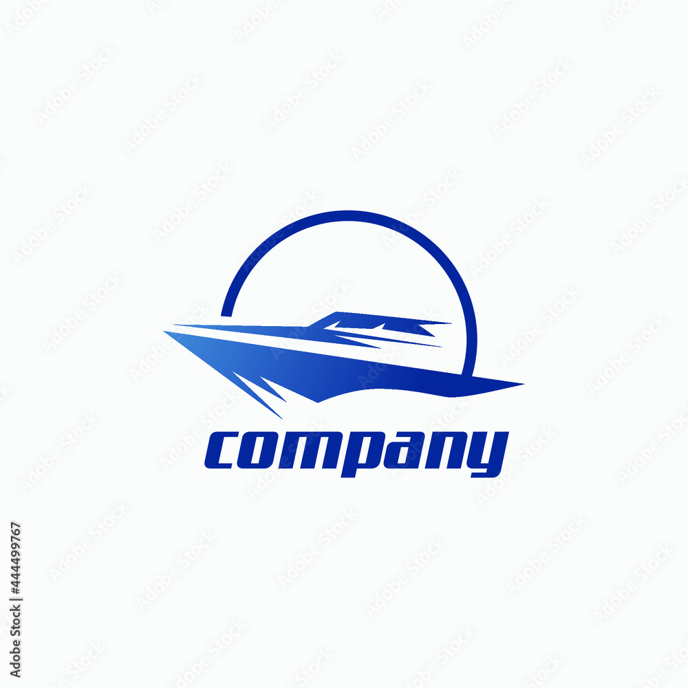 ship logo in voyage at sun ship logo in voyage at sun