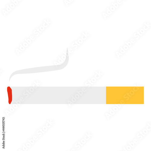 Tobacco stick icon, vector design of cigarette