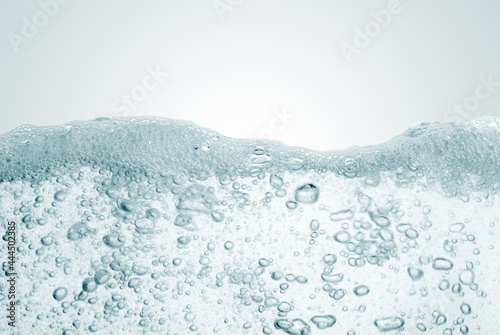 Background of Water wave with air bubble
