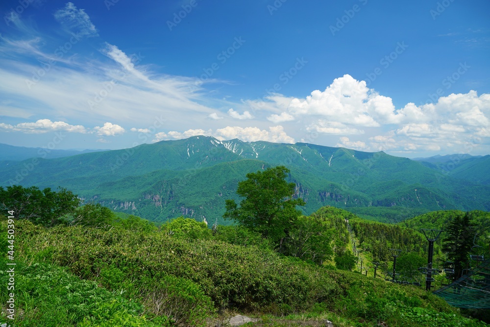 Obraz premium 大雪山層雲峡