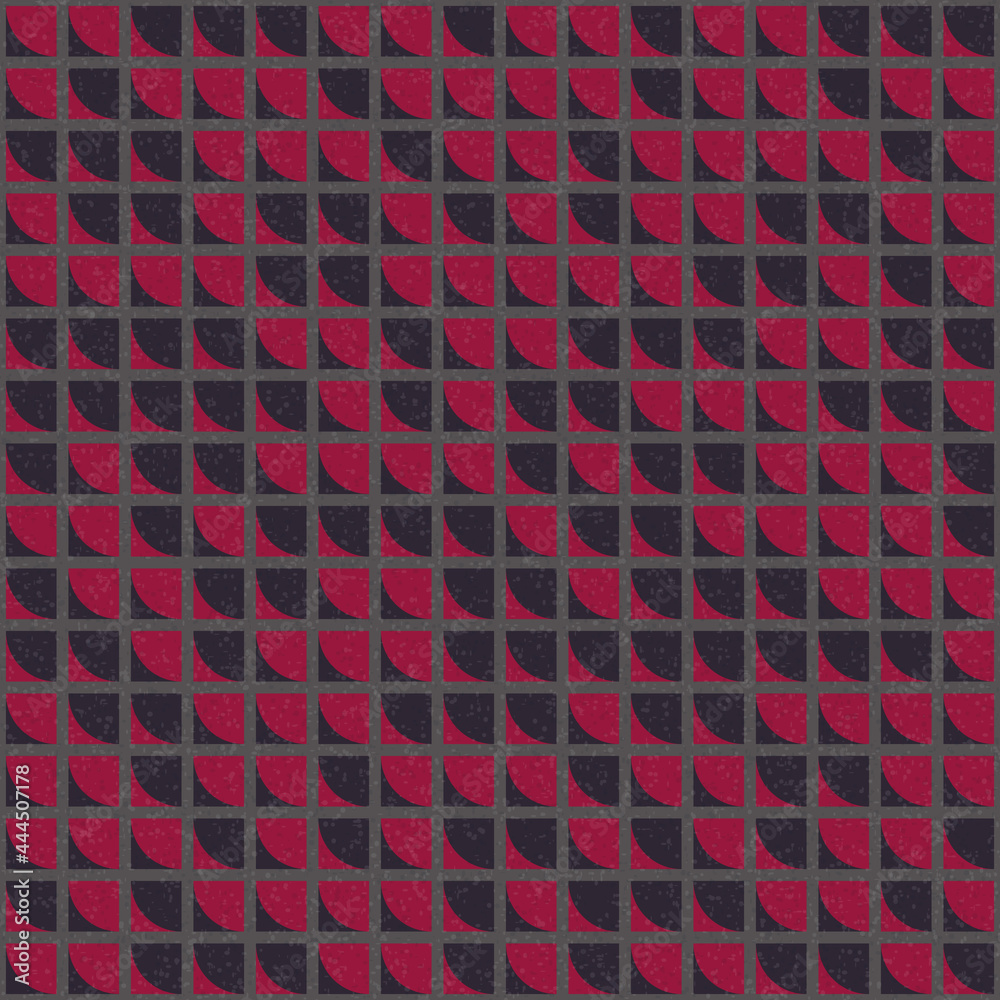 Naklejka premium Abstract Geometric Pattern generative computational art illustration