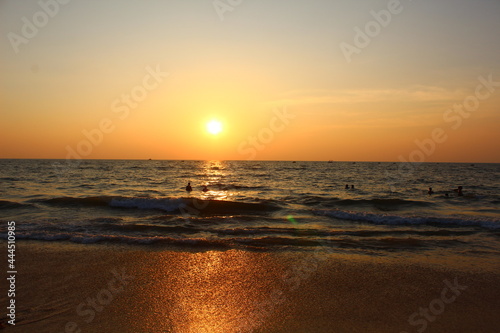 Sunset at the Beach © Amulya