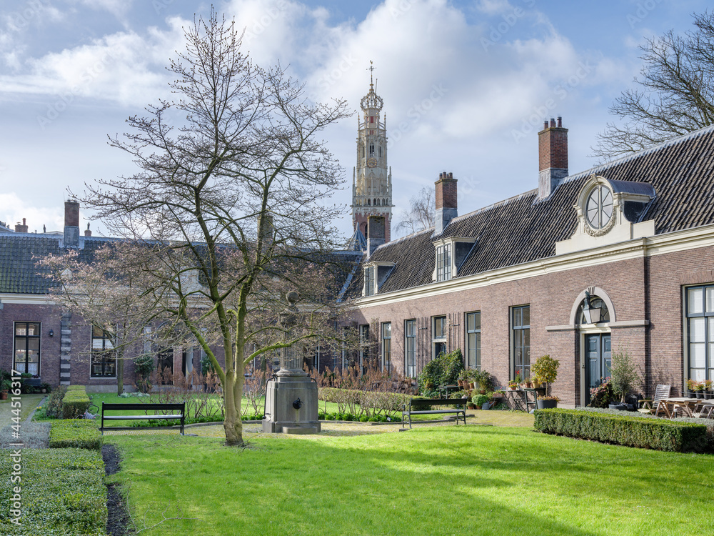 Obraz premium Haarlem, Noord-Holland Province, The Netherlands