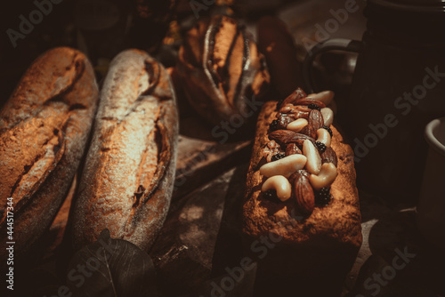 Artificial bread for background and design