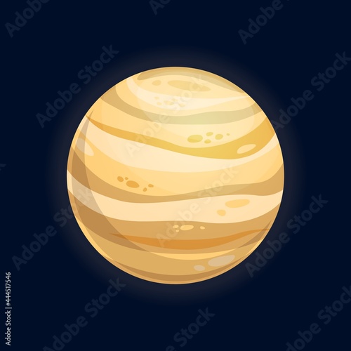 Galaxy planet desert surface with craters isolated fantasy cartoon exoplanet. Vector purple far alien world, galaxy deep outer space planet, moon or asteroid, habitable place, satellite in space