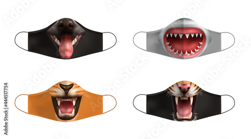 Animal Masks Set