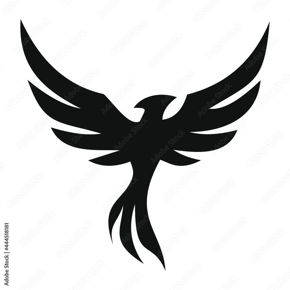Obraz premium phoenix bird logo