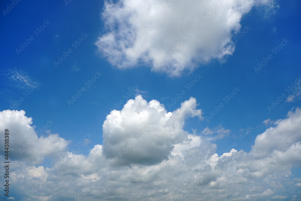 Cumulus clouds are puffy clouds that sometimes look like pieces of floating cotton. Cumulus clouds are puffy clouds that sometimes look like pieces of floating cotton.