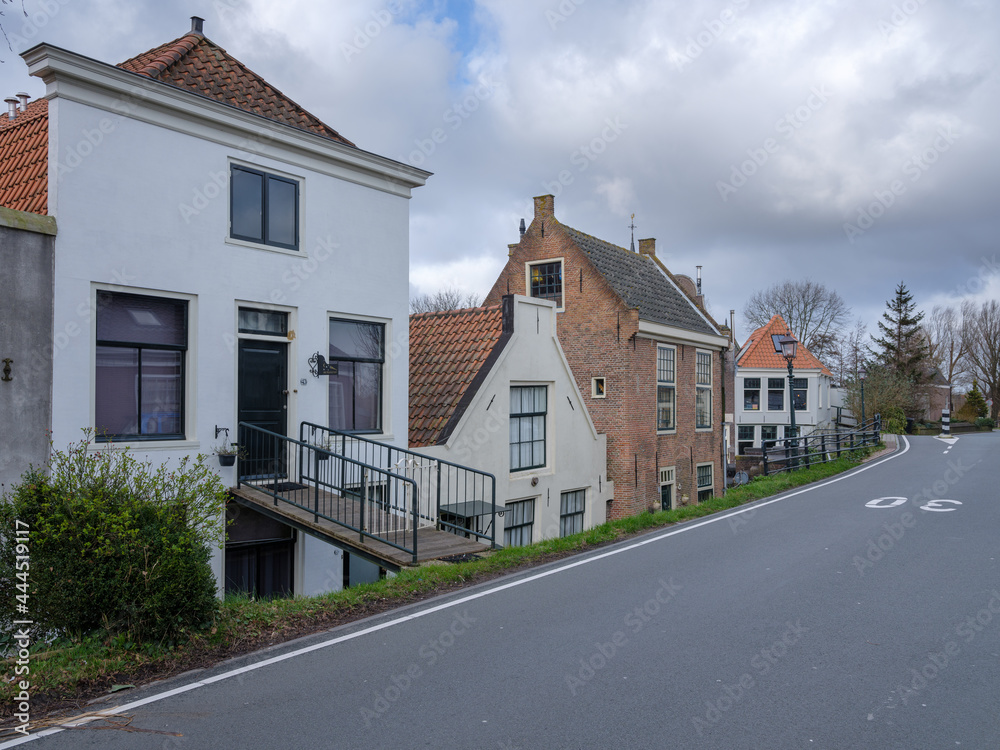 Historic Spaarndam, Noord-Holland Province, The Netherlands