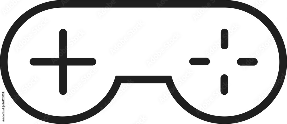 Gamepad, joypad, icon. Video game controller vector illustration. Gamepad, joypad, icon. Video game controller vector illustration.