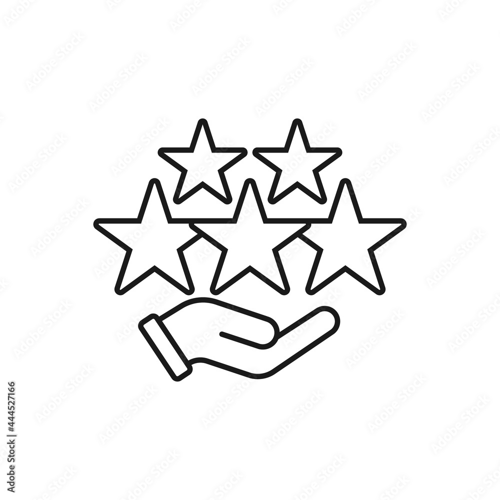 Rating, Review, or feedback icon vector illustration. Customer rating icon vector design template. Customer Review Feedback with Star vector icon design for website, symbol, logo, sign, app, UI. Rating, Review, or feedback icon vector illustration. Customer rating icon vector design template. Customer Review Feedback with Star vector icon design for website, symbol, logo, sign, app, UI.