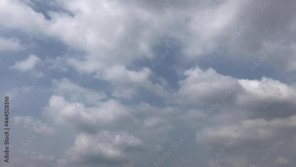 clouds in the sky in the rainy season timelapse clouds in the sky in the rainy season timelapse