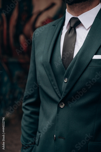 Wallpaper Mural apparel, attire, black, business, businessman, button, career, close-up, closeup, cloth, clothes, clothing, coat, collar, cotton, detail, dress, elegance, executive, fabric, fashion, formal, garment,  Torontodigital.ca