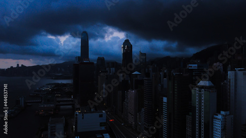 Rainy Hong Kong