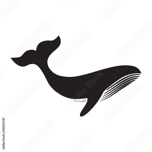 abstract humpback whale 