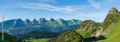 Lütispitz beim Säntisin der  Schweiz photo