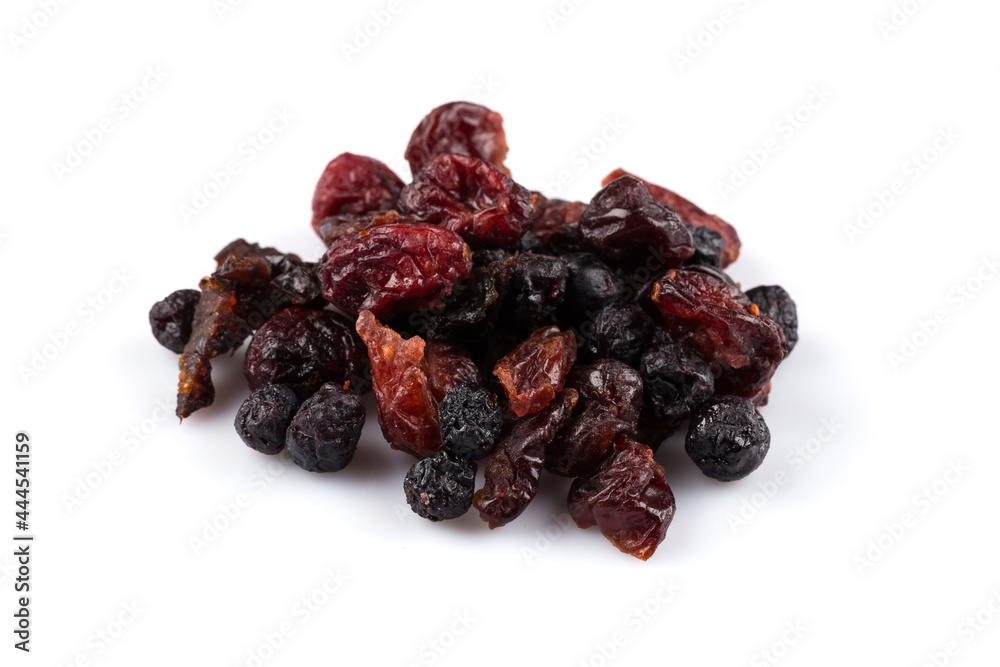 Dried cranberries, cherries and blueberries Dried cranberries, cherries and blueberries