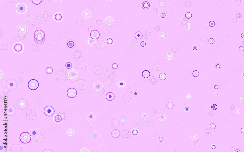Light Purple, Pink vector template with circles. Light Purple, Pink vector template with circles.