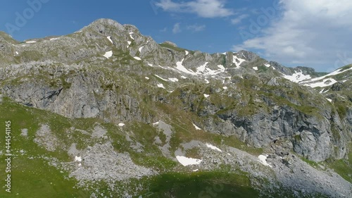 mountains of Lukavica Plateau in the spring, Montenegro photo