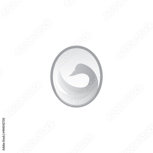 modern Duck Eggs logo design photo