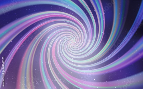 Light Purple vector background with galaxy stars.