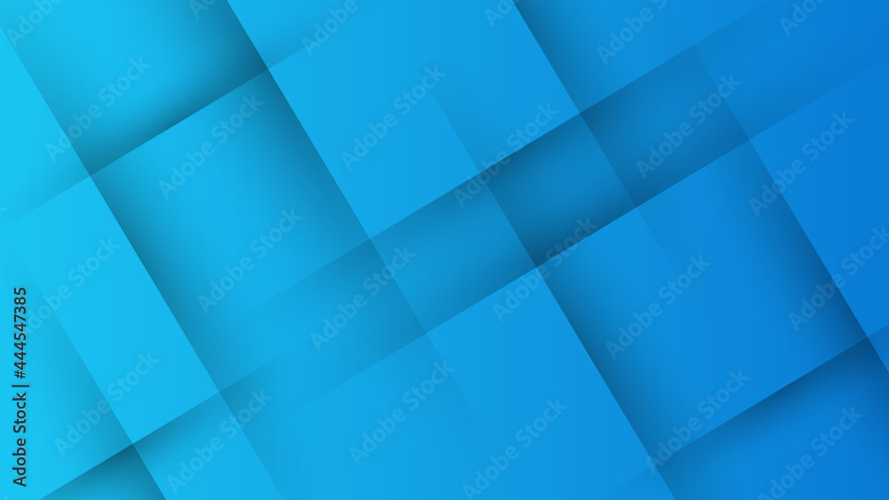 Obraz premium Blue abstract business presentation background. Modern professional blue vector Abstract Technology business background with lines and geometric shapes