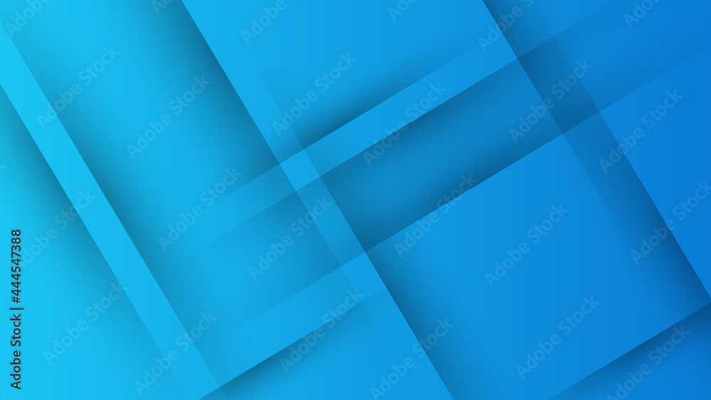 Obraz premium Blue abstract business presentation background. Modern professional blue vector Abstract Technology business background with lines and geometric shapes