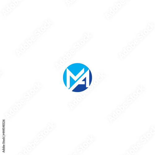 Free Download modern ma letter logo design - GFXLoad