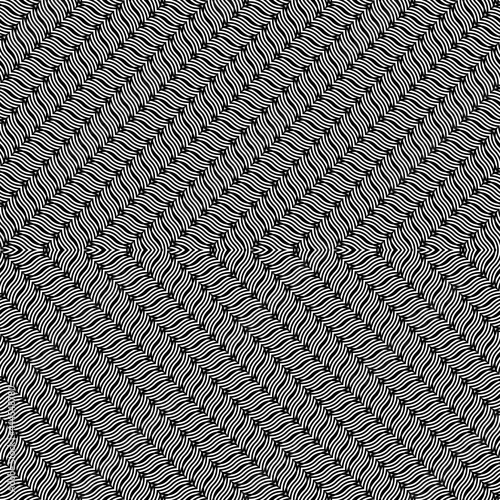 Design seamless zigzag decorative pattern