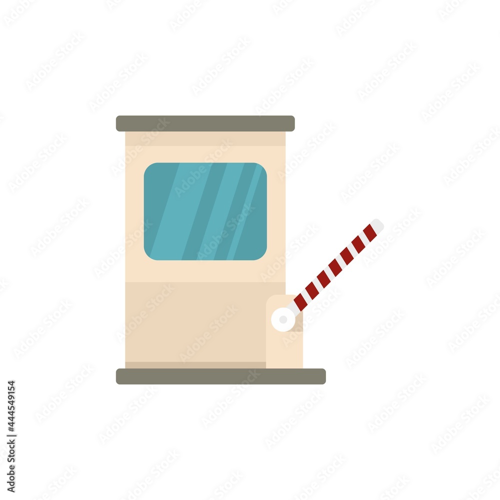 City toll road icon flat isolated vector City toll road icon flat isolated vector